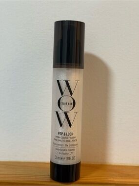 Color WOW Pop & Lock High Gloss Finish Spray — White Shimmer